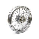 3 00 x 16 dual flange wheel 40 spokes chrome for harley fits front 1973 1984 fl rear 1973 1984 fl 1973 1981 fx