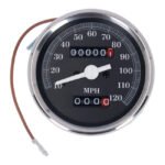 fx speedometer mph 21 ratio late style face for harley fits 1973 1984 fx 1973 xl with late style face nu