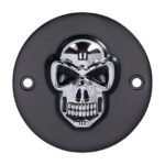 blk chr skull point cvr horizontal for harley fits 1970 1999 b t excl tc