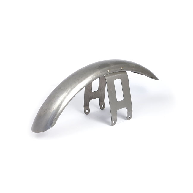 49 84 fl custom narrow front fender raw steel for harley fits 1949 1984 fl flh with narrow 19 or 21 front wheel