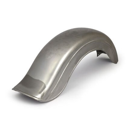 custom fat bob rear fender left side chain for harley fits big twin models in custom applications