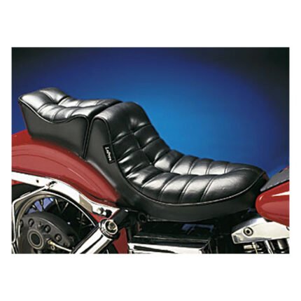 lepera regal 2 up seat pleated for harley fits 1964 1984 fl fx