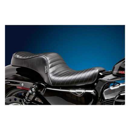 lepera cherokee 2 up seat pleated for harley fits 2004 2021 xl excl 2007 2009 xl with 4 5 gallon tanks