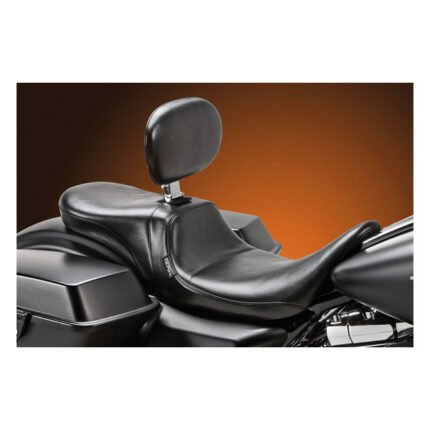 lepera daytona 2 up seat with rider backrest for harley fits 2008 2023 flt touring