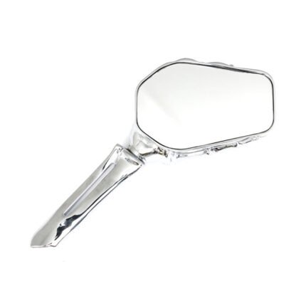 skeleton mirror set full chrome for harley