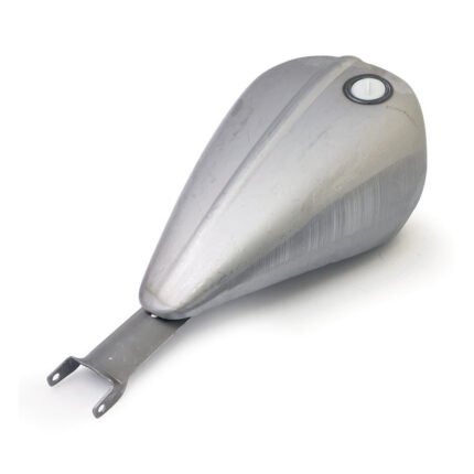 amen style ribbed gas tank 2 35 gallon for harley fits 2007 2022 xl fuel injected models