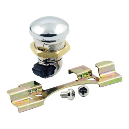 keyless push button fuel door release chrome for harley fits 1992 1924 touring 2009 1924 trikes with center fill fuel door tank