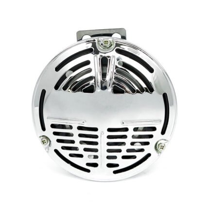 reproduction style 5 1 2 springer horn chrome 12 volt for harley