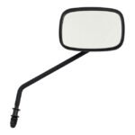 late oem style mirror long stem right side black for harley fits 1965 up h d