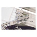 k tech maltese cross mirror for harley fits hd style mount