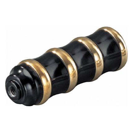 k tech vintage shift brake peg black brass for harley fits most h d