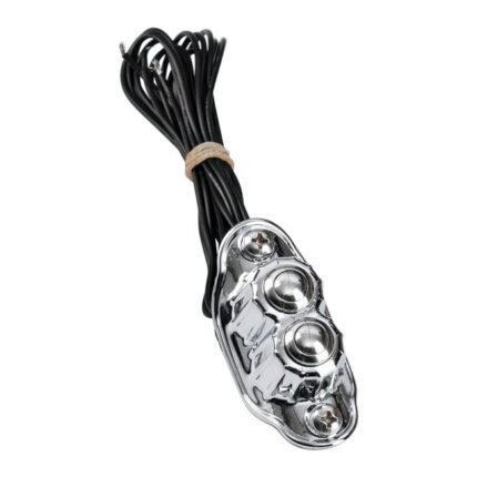 kustom tech deluxe handlebar switch dual button for harley 3