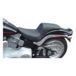 mustang tripper fastback 2 up one piece seat for harley fits 2006 2010 fxst with 200mm tire 2007 2017 flstf fatboy 2008 2011 flstsb cross bones