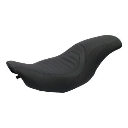 mustang tripper fastback 2 up one piece seat for harley fits 1997 2007 flhr 2006 2008 flhx 2