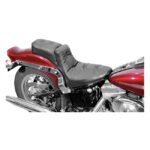 mustang regal duke 2 up seat for harley fits 2000 2006 softail with up to 150 stock width tires