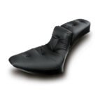 mustang regal duke 2 up seat for harley fits 2000 2006 softail with up to 150 stock width tires