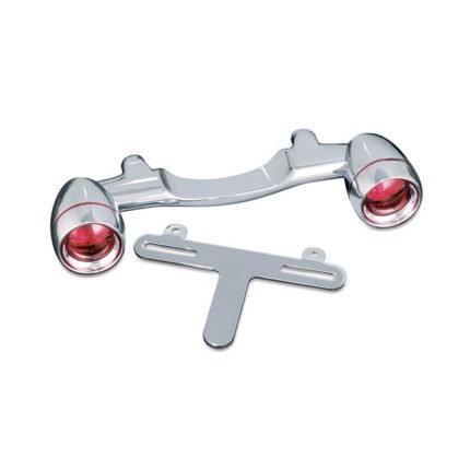 kuryakyn bullet light rear turn signal bar chrome for harley fits 1991 2013 flht 1998 2008 fltr 1994 2022 flhr excl 2017 2022 flhrxs 1991 1996 flt 1986 2017 flst c n