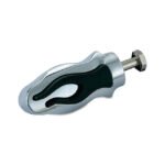 kuryakyn flamin shift peg chrome for harley fits all h d with 5 16 24 threads