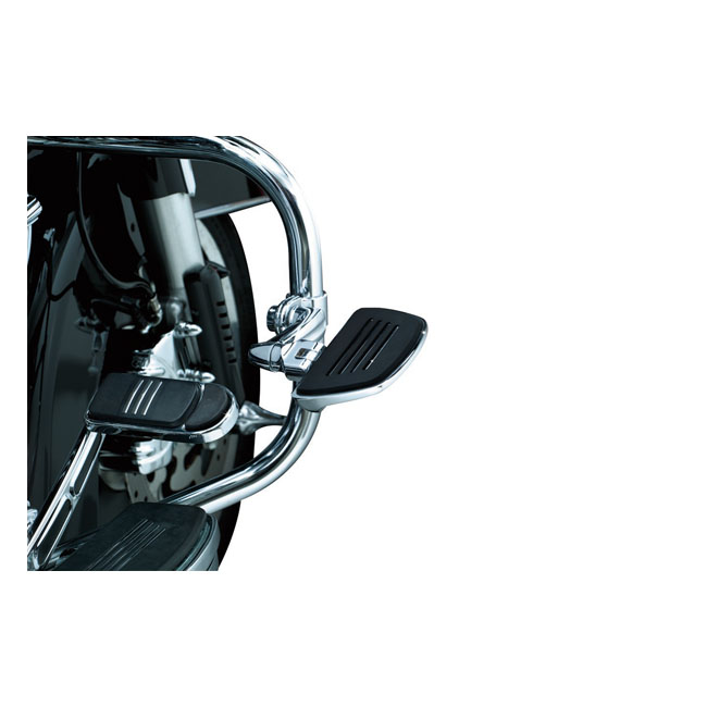 kuryakyn premium mini floorboard set chrome for harley