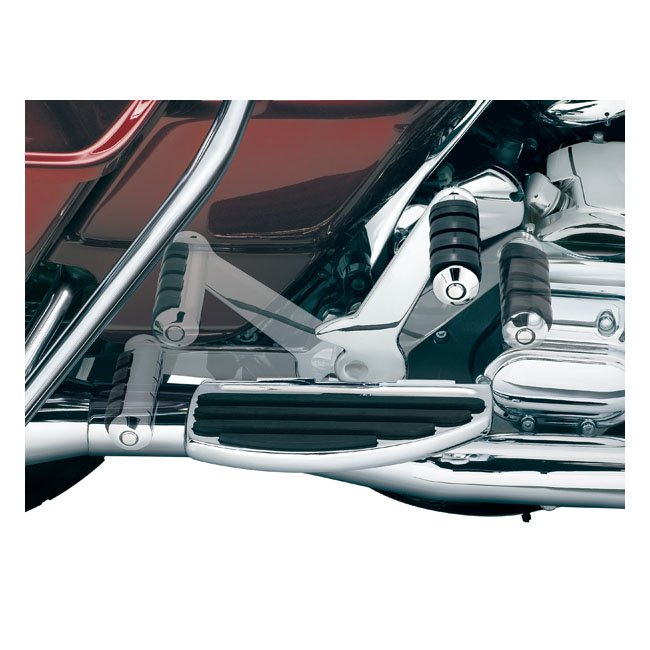 kuryakyn adjustable touring passenger pegs chrome for harley fits 2007 2009 flt roadkings excl 2007 flhtcuse with passenger floorboards kuryakyn adjustable touring passenger pegs chrome for harley fits 2007 2009 flt roadkings excl 2007 flhtcuse with passenger floorboards
