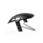 cult werk front fender custom v2 matte black for harley fits 2013 2017 fxsb breakout