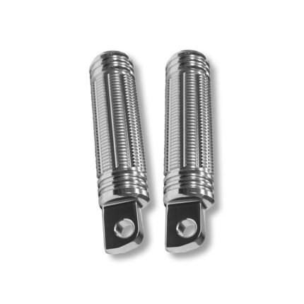 burly stash foot pegs clear anodized for harley fits all traditional h d male mount excl rider passenger on 2018 2023 softails 2020 2021 livewire excl rider location on 2015 2020 xg 2010 2