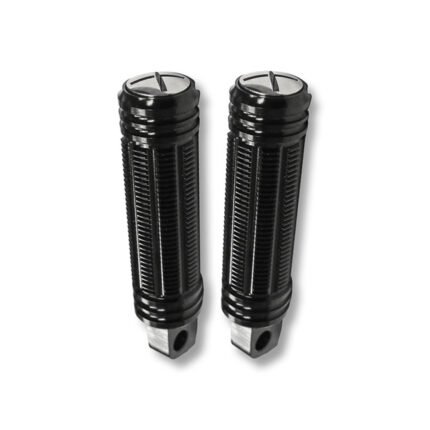 burly stash foot pegs black anodized for harley fits all traditional h d male mount excl rider passenger on 2018 2023 softails 2020 2021 livewire excl rider location on 2015 2020 xg 2010 2