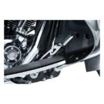 kuryakyn girder extended brake pedal chrome for harley fits 2014 2023 touring trikes with fairing lowers