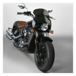nc wave qr quick release fairing dark tint for harley fits use model specific mount kit sold separately