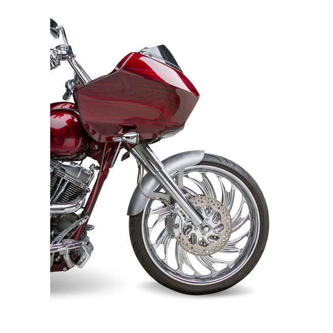 ness 21 pro short front fender for harley fits 2014 2022 touring with 21 inch front tire