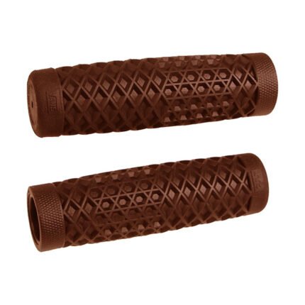 odi vans cult waffle grips 1 25mm brown for harley fits 25mm 2021 handlebars