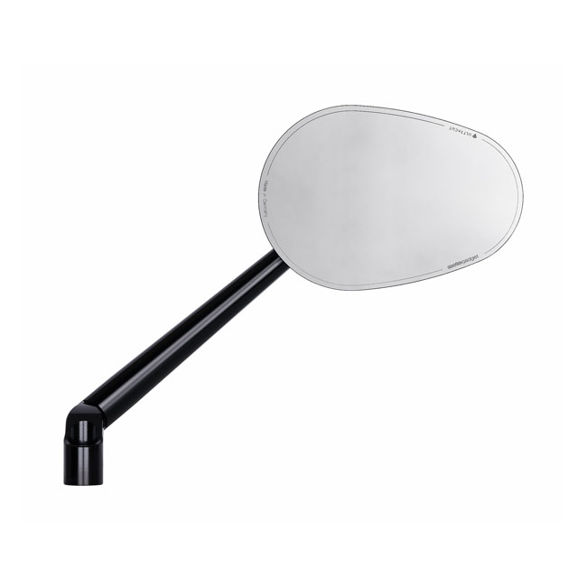 motogadget mo view club glassless mirror for harley fits for all threaded holes with 2010 size