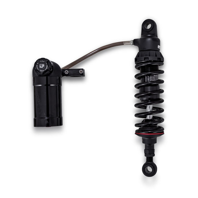 ps 990 series shocks black 12 for harley fits 1980 2023 flt touring