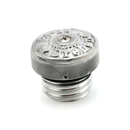 wannabe choppers bitte drehen gascap aluminum for harley fits 1983 1995 h d