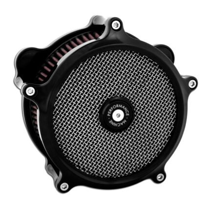 pm super gas interchange air cleaner kit black for harley fits 2018 1923 softail 2017 1923 touring excl 2023 flhxse fltrxse 2017 1923 trikes