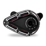 pm jet air cleaner kit black cc for harley fits 2018 1923 softail 2017 1923 touring excl 2023 flhxse fltrxse 2017 1923 trikes