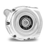 pm vintage air cleaner kit chrome for harley fits 2018 1923 softail 2017 1923 touring excl 2023 flhxse fltrxse 2017 1923 trikes