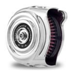 pm vintage air cleaner kit chrome for harley fits 2018 1923 softail 2017 1923 touring excl 2023 flhxse fltrxse 2017 1923 trikes