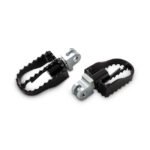 burly mx style rider footpegs for harley fits triumph bonneville scrambler
