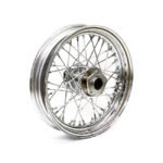 3 00 x 16 front wheel 40 spokes chrome for harley fits 1984 1998 flt flht flhr fltr