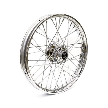 2 15 x 21 front wheel 40 spokes chrome for harley fits 2011 2015 softail abs