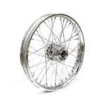 2 15 x 21 front wheel 40 spokes chrome for harley fits 2008 2011 fxst flst f fxdwg no abs