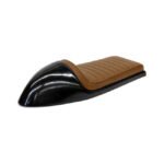 c racer c classic seat dark brown for harley fits universal