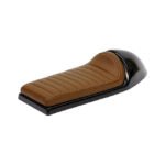 c racer c classic seat dark brown for harley fits universal