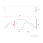 c racer universal 17 18 front fender no1 for harley fits universal