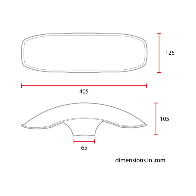 c racer universal 17 18 front fender no2 s for harley fits universal