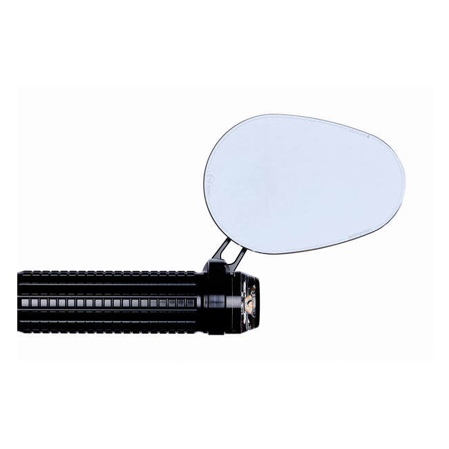 motogadget mo view cruise glassless mirror black for harley fits for 22mm and 1 inch handlebar