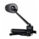 motogadget mo view club xl glassless mirror black for harley fits universal