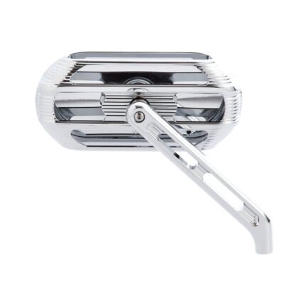 arlen ness sidekick caged mirror right hand chrome for harley fits including hardware for harley indian metric and victory