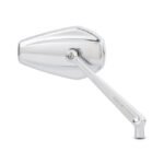 arlen ness mini stocker billet mirror right chrome for harley fits including hardware for harley indian metric and victory